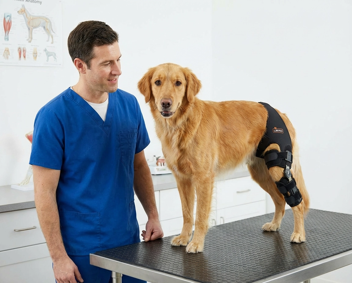 Step by Step: How a Brace for Canine ACL Tear Works
