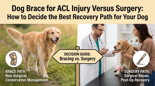 Dog Brace for ACL Injury Versus Surgery: How to Decide the Best Recovery Path for Your Dog