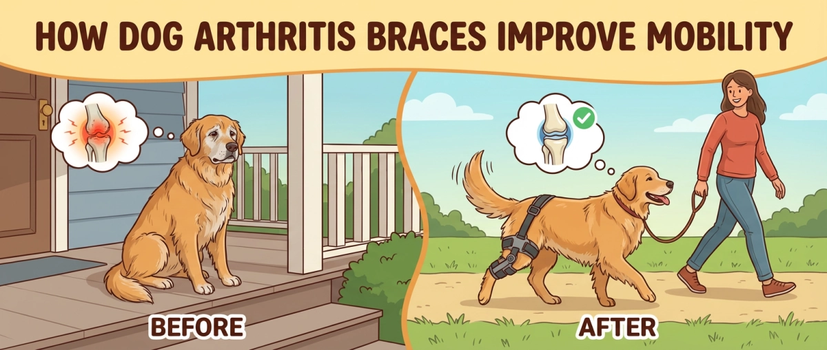 Dog Arthritis Brace How It Boosts Mobility and Eases Pain