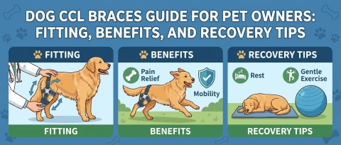 Dog CCL Braces Guide for Pet Owners: Fitting, Benefits, and Recovery Tips