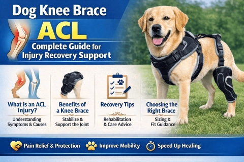 Dog Knee Brace ACL Complete Guide for Injury Recovery Support
