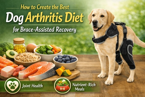 How to Create the Best Dog Arthritis Diet for Brace-Assisted Recovery