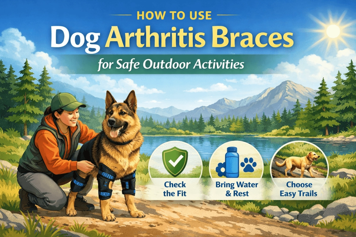 How to Use Dog Arthritis Braces for Safe Outdoor Activities