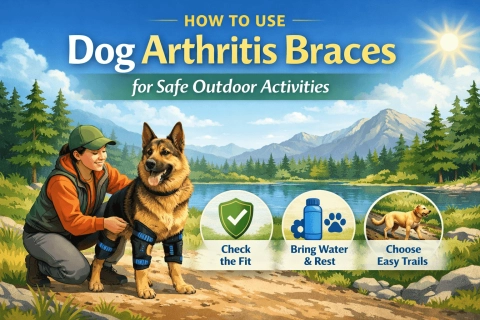 How to Use Dog Arthritis Braces for Safe Outdoor Activities