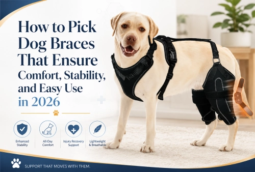 How to Pick Dog Braces That Ensure Comfort, Stability, and Easy Use in 2026