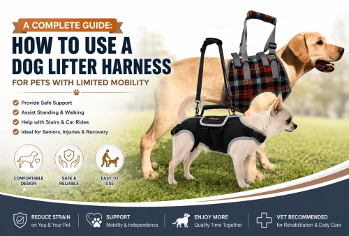 A Complete Guide: How to Use a Dog Lifter Harness for Pets with Limited Mobility