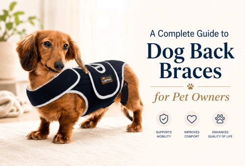 A Complete Guide to Dog Back Braces for Pet Owners