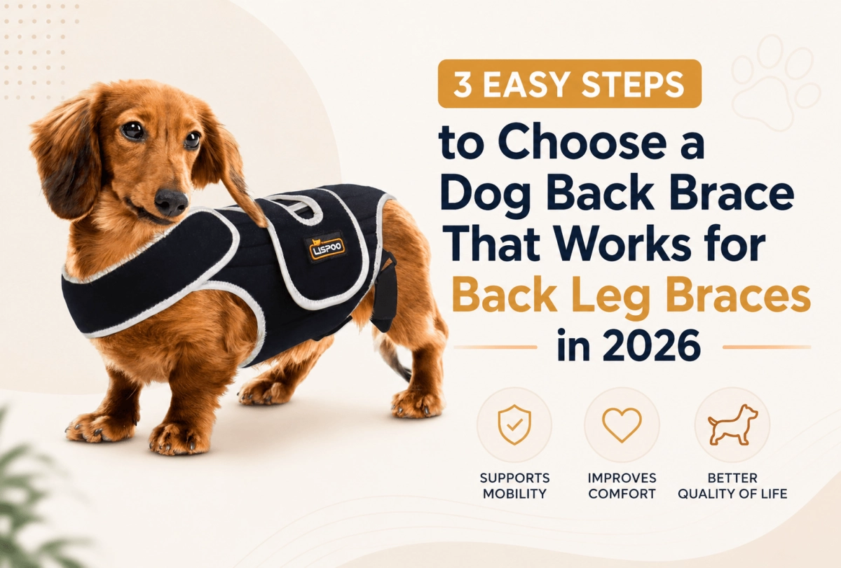 3 Easy Steps to Choose a Dog Back Brace That Works for Back Leg Braces in 2026