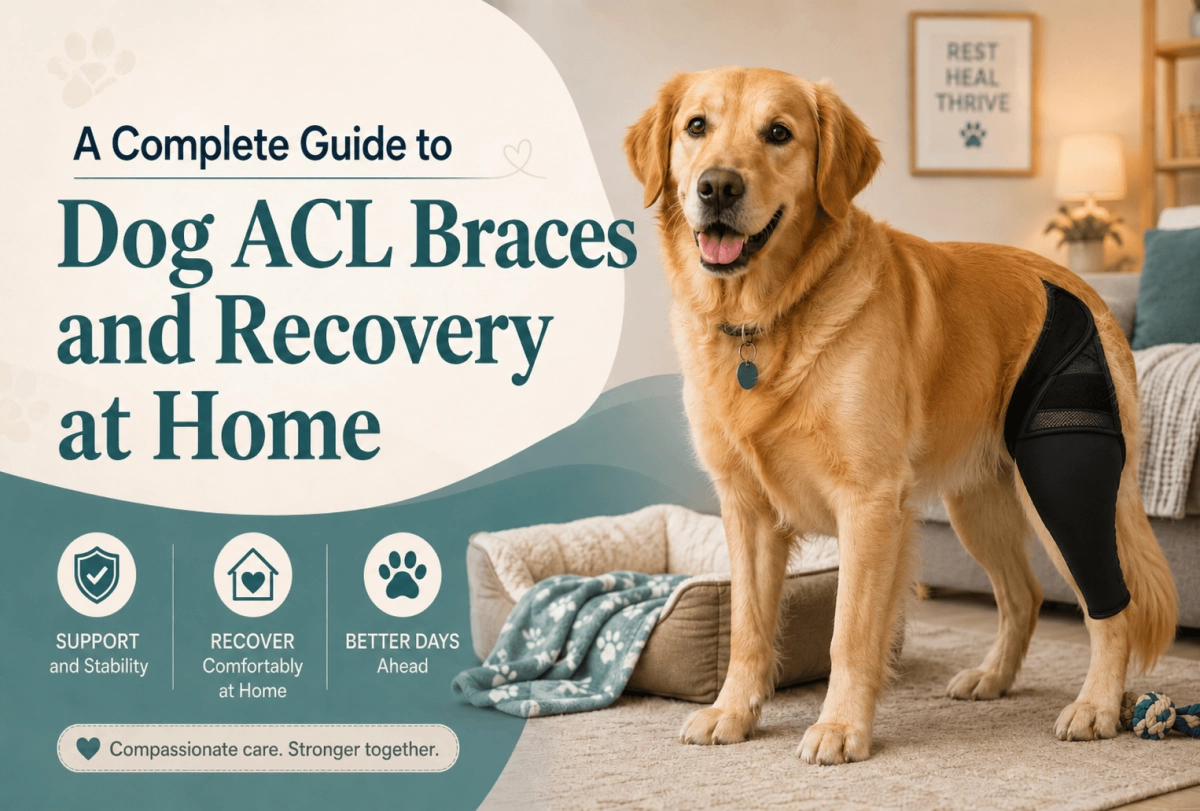 A Complete Guide to Dog ACL Braces and Recovery at Home