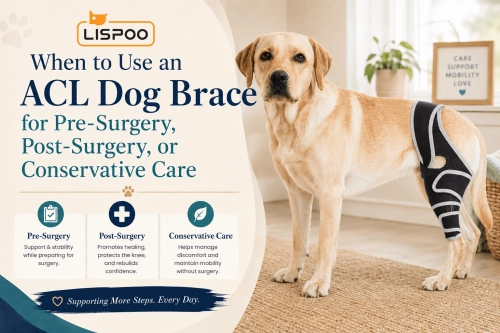 When to Use an ACL Dog Brace for Pre-Surgery, Post-Surgery, or Conservative Care