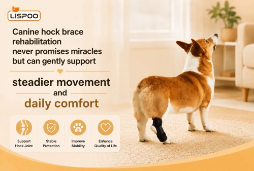 Canine Hock Brace Rehabilitation Never Promises Miracles But Can Gently Support Steadier Movement and Daily Comfort
