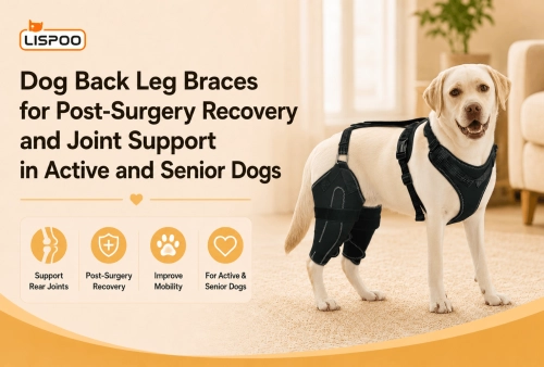 Dog Back Leg Braces for Post-Surgery Recovery and Joint Support in Active and Senior Dogs