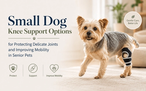 Small Dog Knee Support Options for Protecting Delicate Joints and Improving Mobility in Senior Pets
