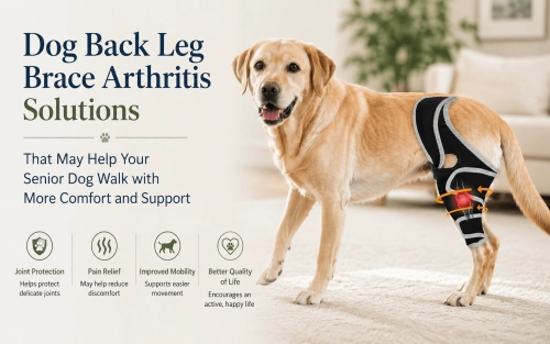 Dog Back Leg Brace Arthritis Solutions That May Help Your Senior Dog Walk with More Comfort and Support