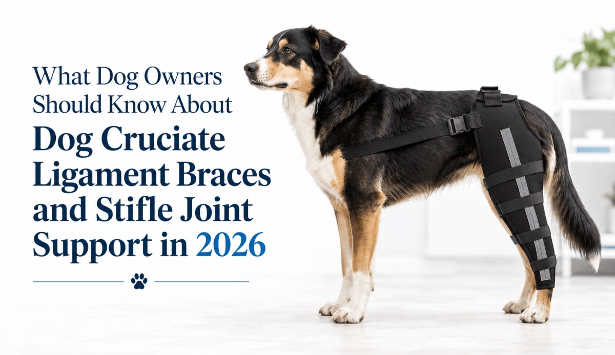 What Dog Owners Should Know About Dog Cruciate Ligament Braces and Stifle Joint Support in 2026