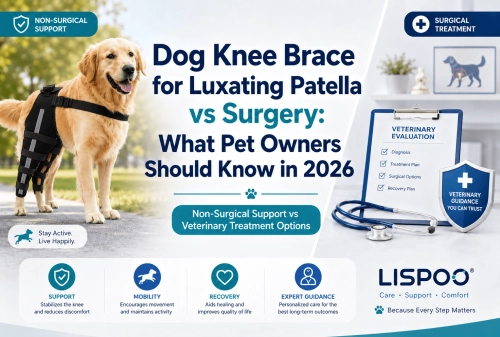Dog Knee Brace for Luxating Patella vs Surgery: What Pet Owners Should Know in 2026