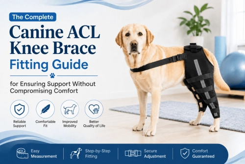The Complete Canine ACL Knee Brace Fitting Guide for Ensuring Support Without Compromising Comfort