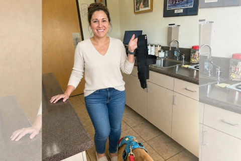 LISPOO | Donation Activity for Dogs | Dog Double Front Elbow Brace 