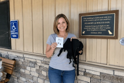Donation From LISPOO | Dog ACL Tear Brace