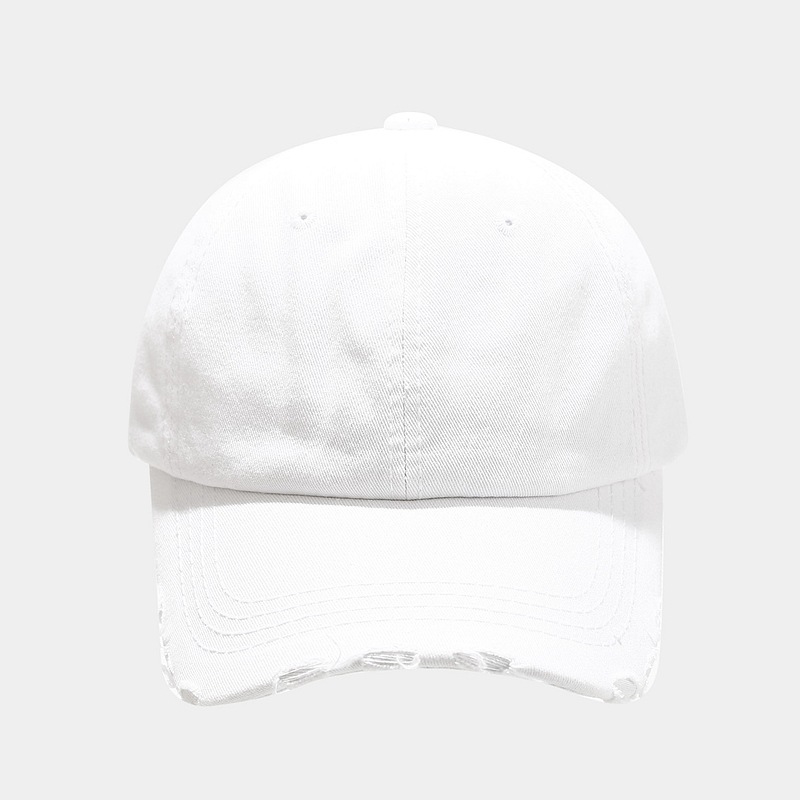 Washed Denim Baseball Cap