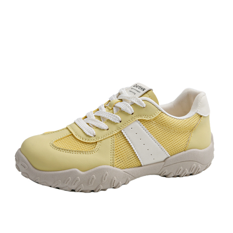 Women Soft Leather Retro Running Shoes Comfortable Casual Trainers