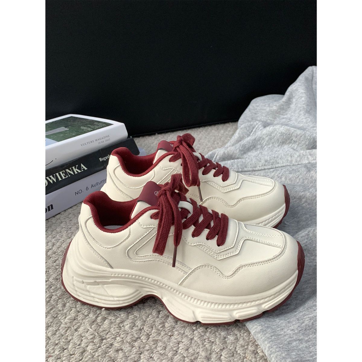 Women Chunky Sole Casual Dad Sneakers