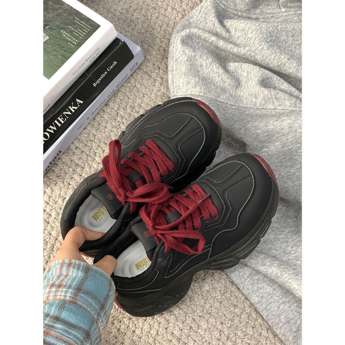 Women Chunky Sole Casual Dad Sneakers