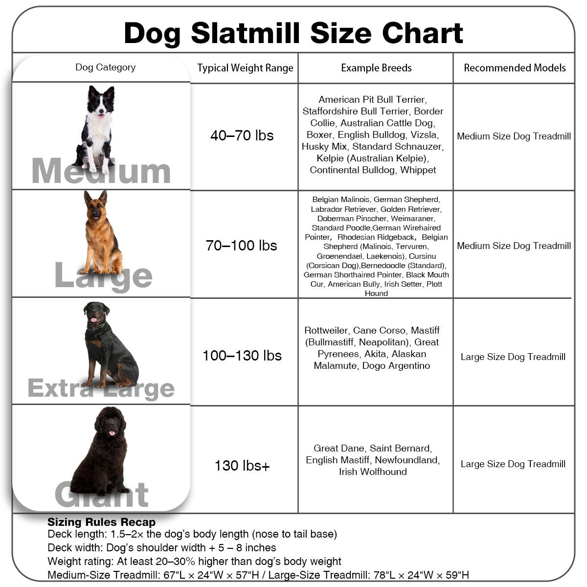 LuckyDogPet Non-Electric Dog Treadmill