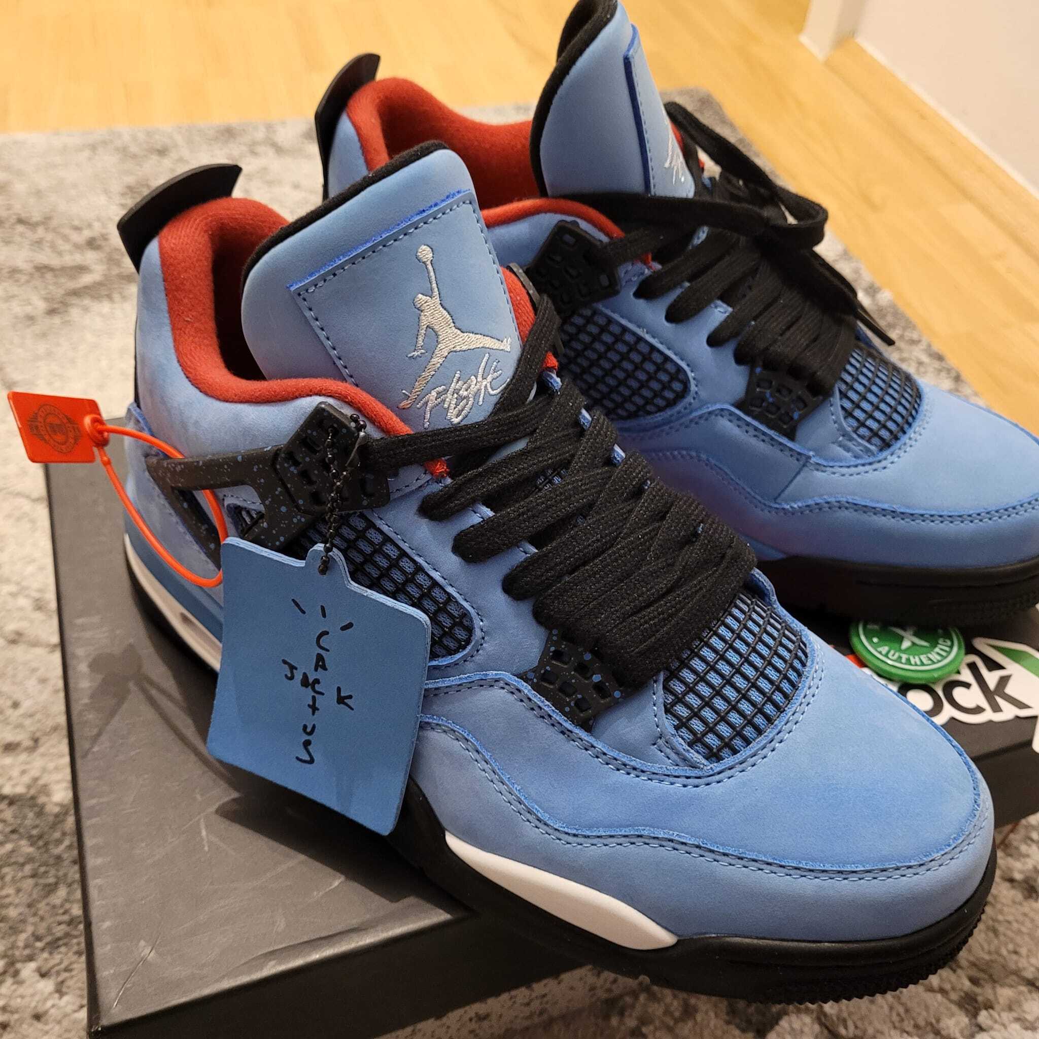 PKGoden    Jordan 4 Retro Travis Scott Cactus Jack, 308497-406 review Jamarion Ellis