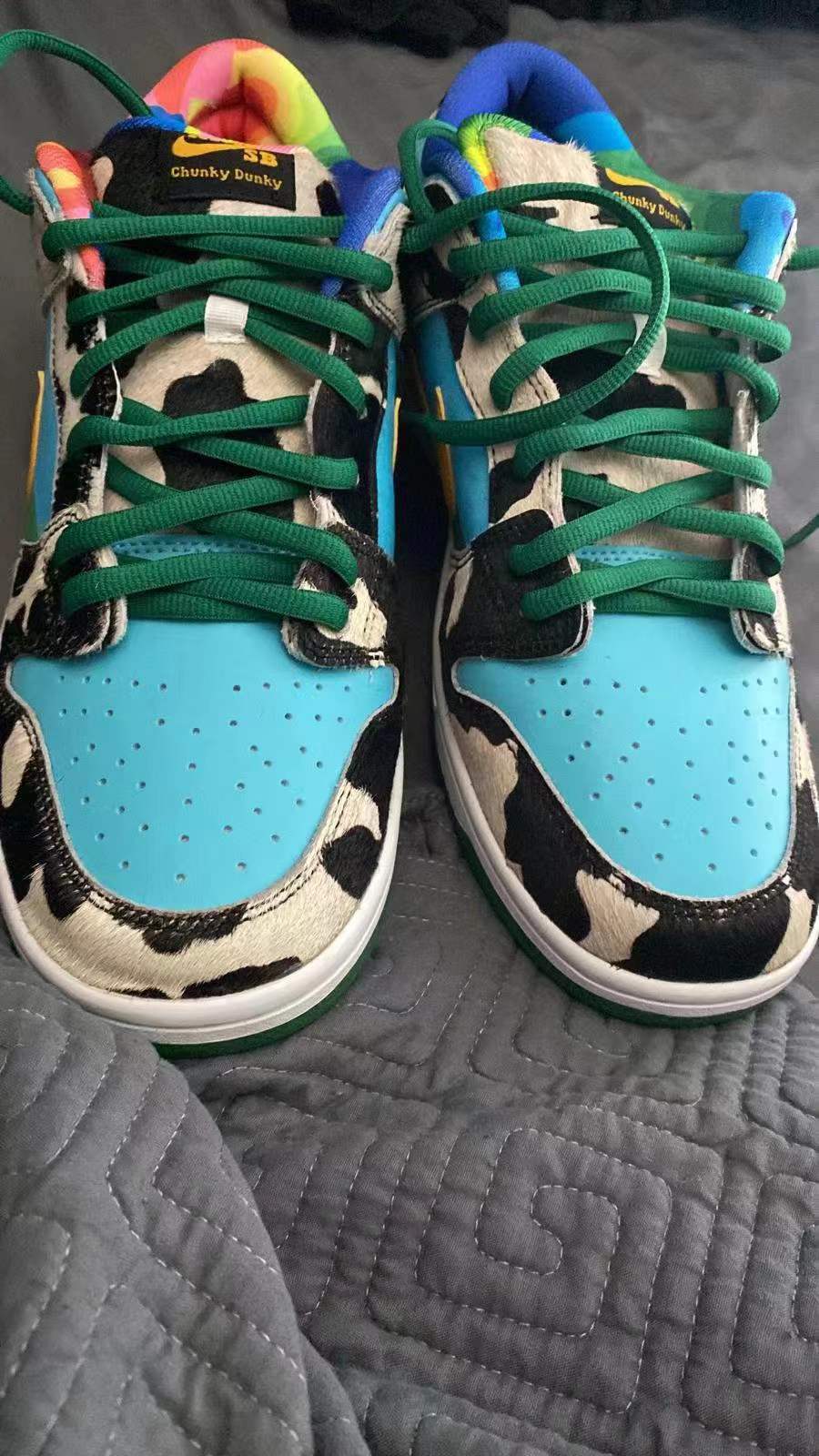 PKGoden  Dunk SB Low Ben & Jerry's Chunky Dunky,  CU3244-100  review 0