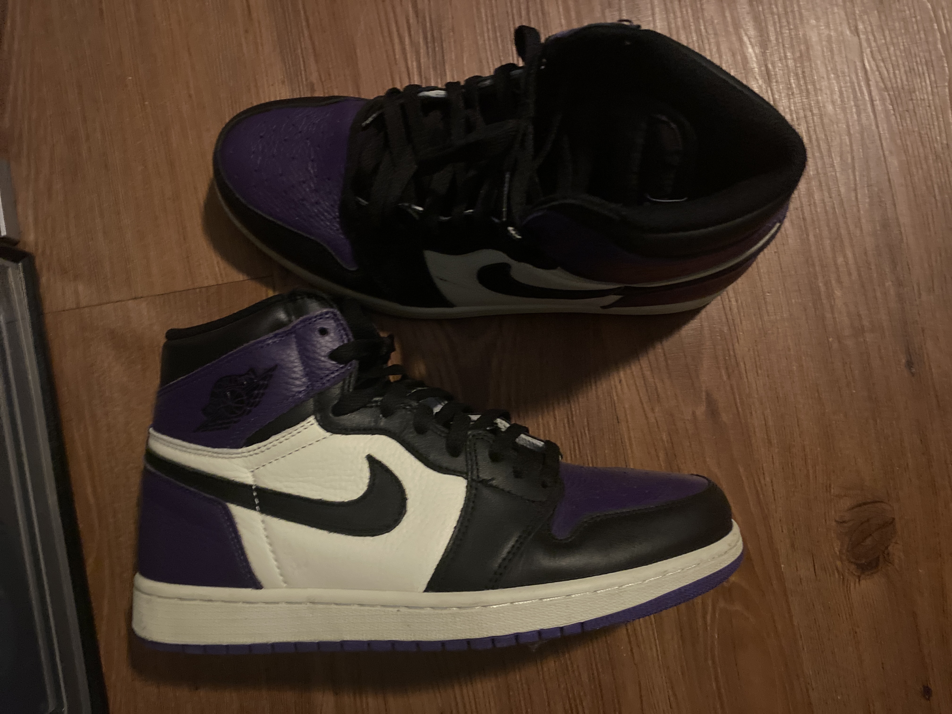 PKGoden  Air Jordan 1 Retro High Court Purple, 555088-501 review 0