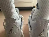 PKGoden  Air Jordan 4 Retro Pure Money, 308497-100 review 0