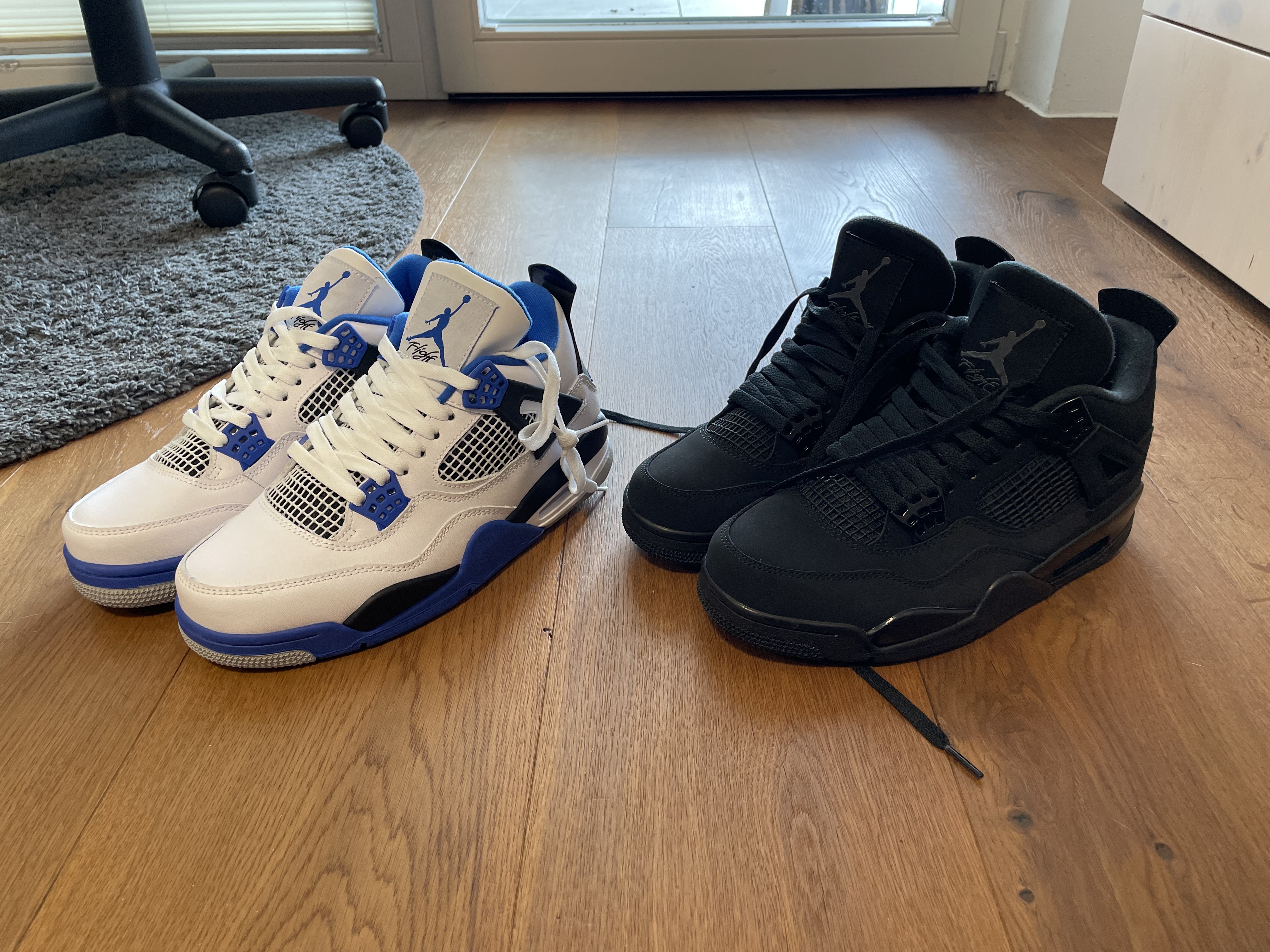 PKGoden  Jordan 4 Retro Motorsports, 308497-117 review 1