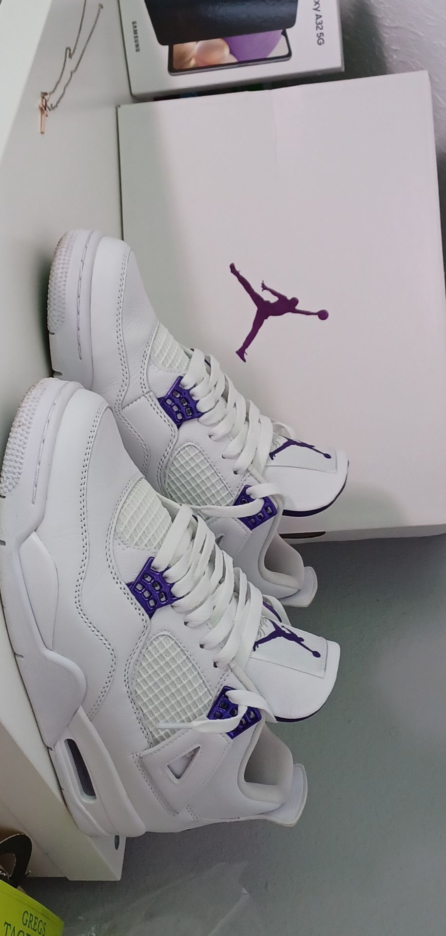 PKGoden  Jordan 4 Retro Metallic Purple, CT8527-115 review 0