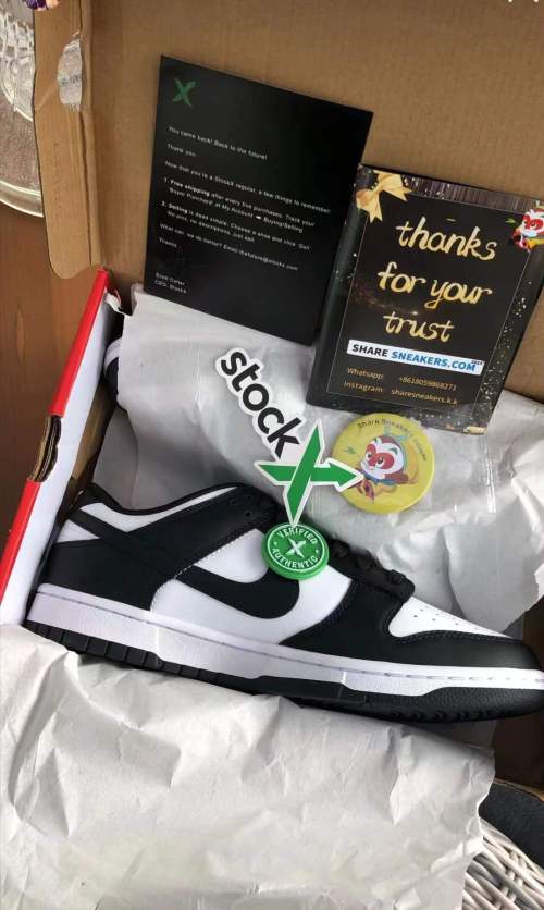 PKGoden  Dunk SB Low Retro White Black panda, DD1391-100  US14 review 