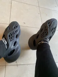 PKGoden  Yeezy foam runners Mineral Blue, GV7903  review 3