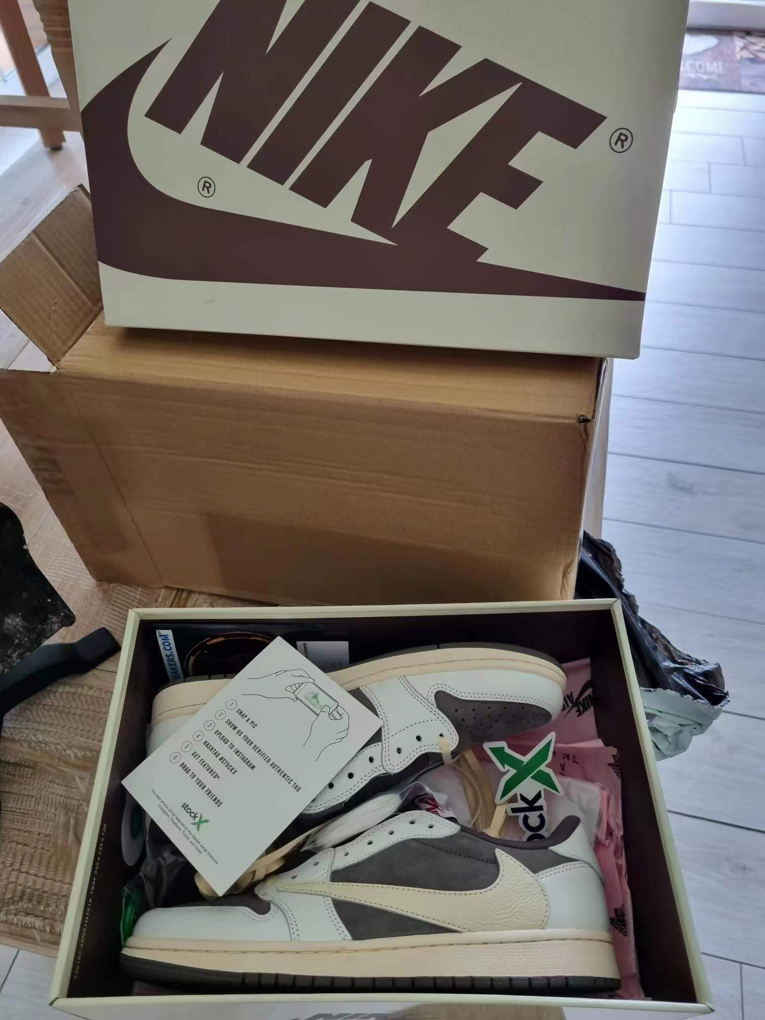 PKGoden  Jordan 1 Retro Low OG SP Travis Scott Reverse Mocha,DM7866-162 review Grgic