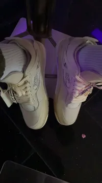 PKGoden  Jordan 4 Retro Off-White Sail (W), CV9388-100 review 0