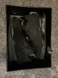PKGoden  Jordan 4 Retro Black Cat (2020), CU1110-010 review 0