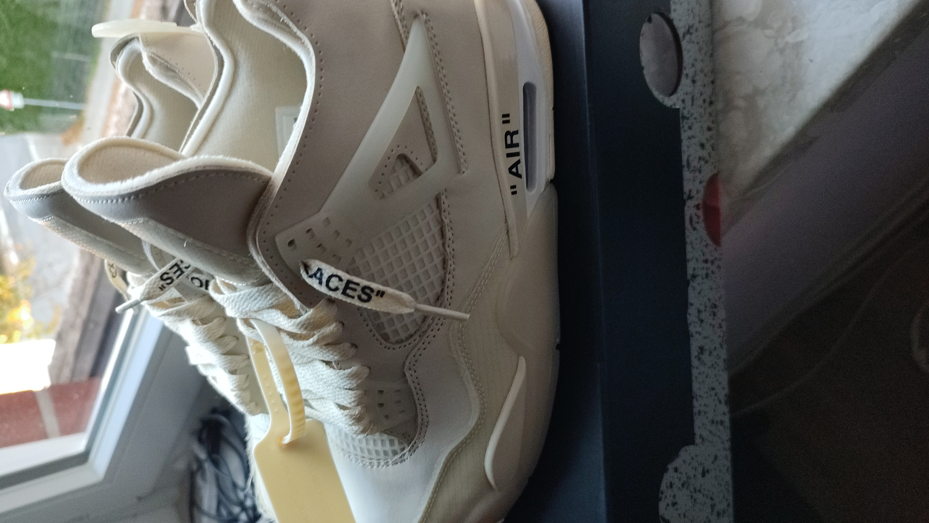 PKGoden  Jordan 4 Retro Off-White Sail (W), CV9388-100 review 0