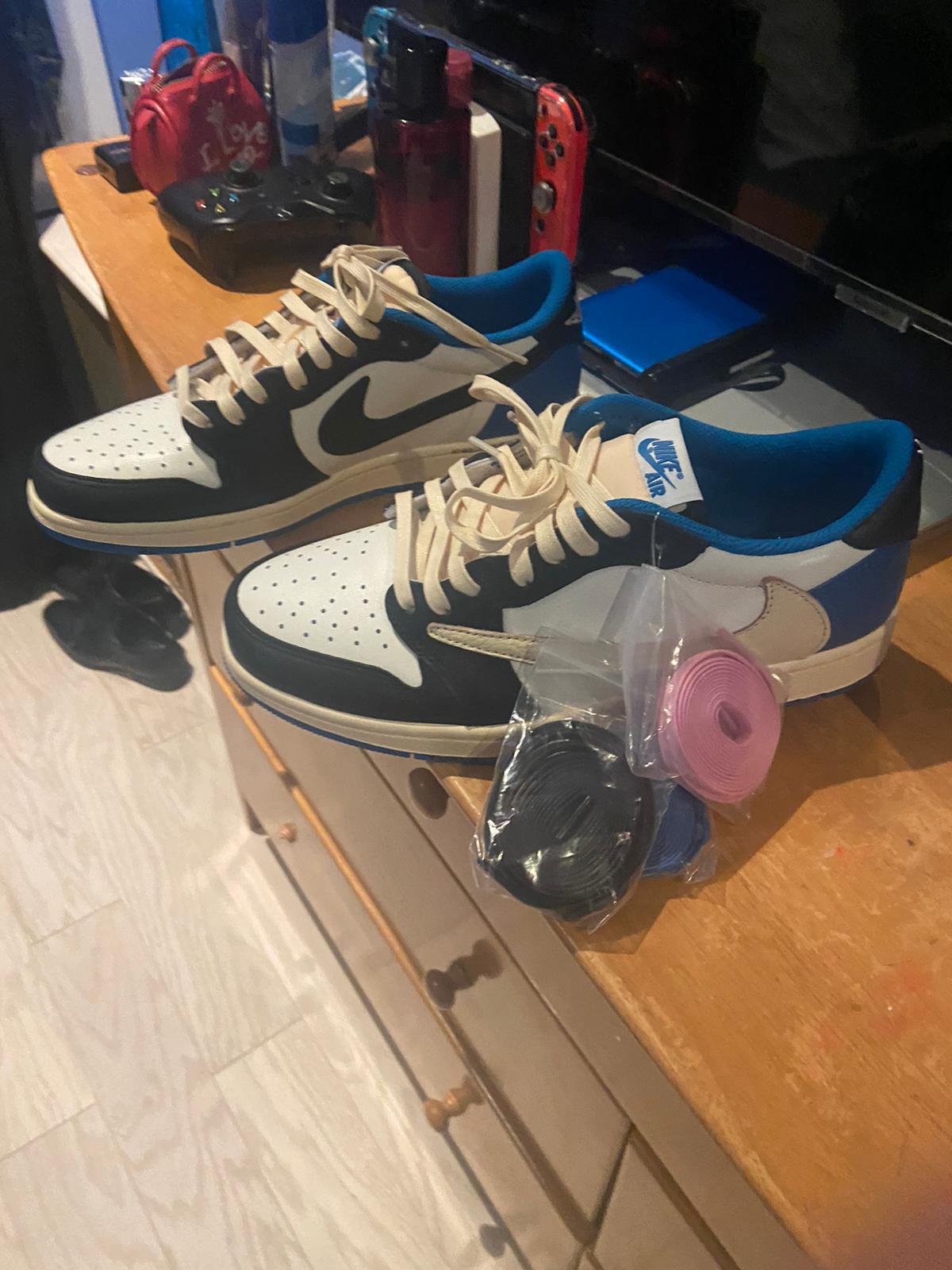 PKGoden  Jordan 1 Low Travis Scott Fragment Design,DM7866-140 review 0