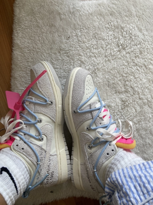 PKGoden  Dunk Low Off-White Lot 38 The 50 NO.38, DJ0950-113 review 