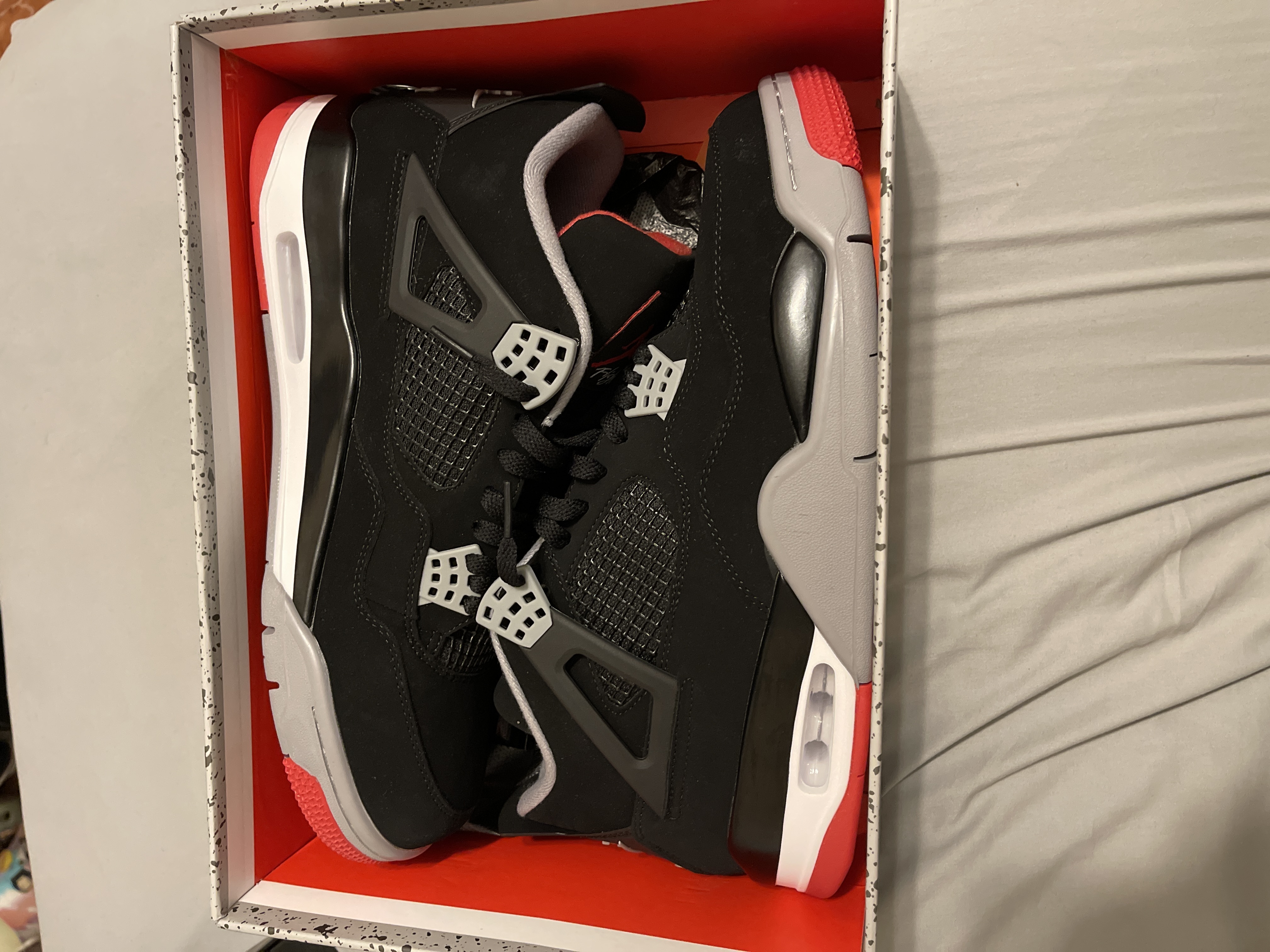 og Jordan 4 Retro Bred 308497-060 review 0