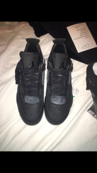 PKGoden Jordan 4 Retro Kaws Black 930155-001 review 0