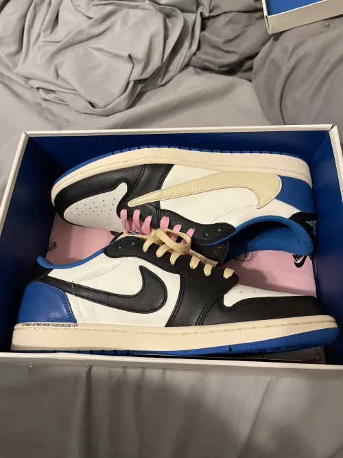 OG Jordan 1 Low fragment design x Travis Scott DM7866-140 review AndrewO96