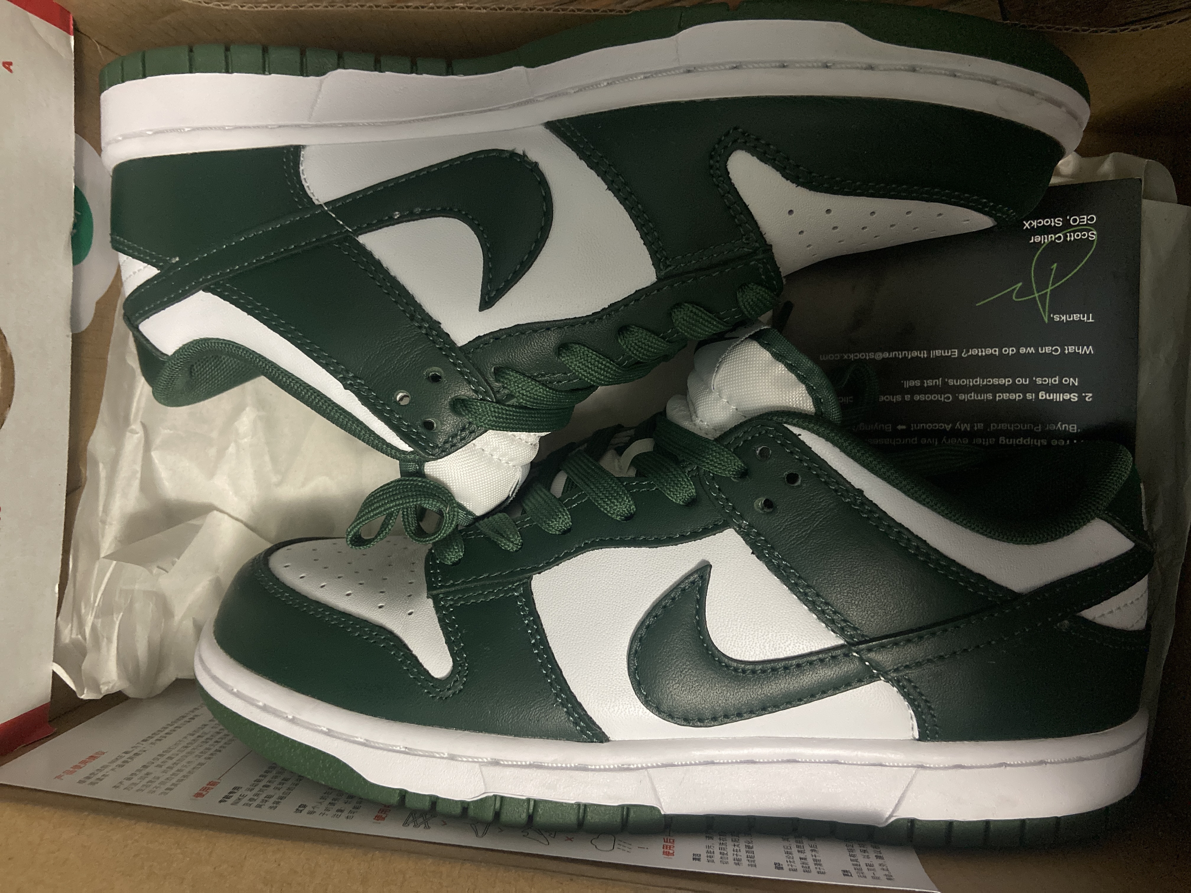 LJR Dunk Low Spartan Green,  DD1391-101 review Nat 03
