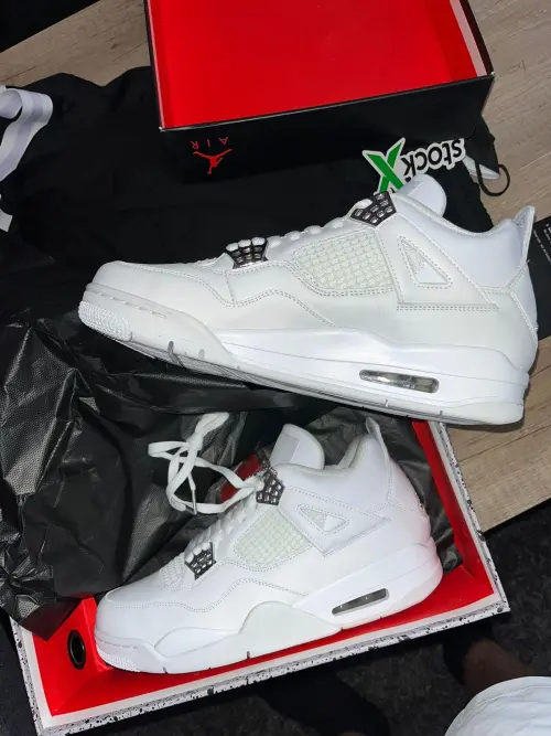 LJR Jordan 4 Retro Pure Money (2017)，308497-100   review 