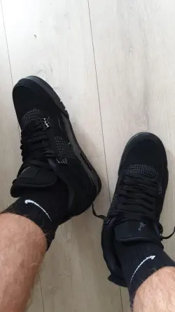 LJR Jordan 4 Retro Black Cat (2020),  CU1110-010  review jen