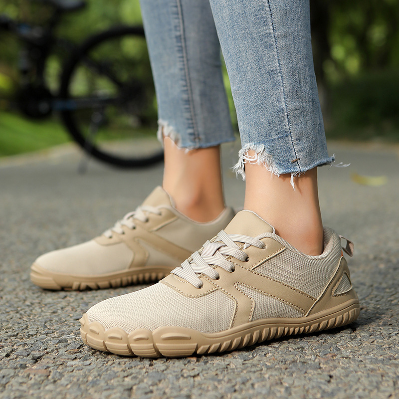 Barefoot Outdoor Sneakers for Men & Women – Wide Toe Box, Knit Breathable Fitness Shoes, Zero-Drop Minimalist