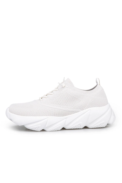 Thick Bottom Lightweight Breathable Mesh Casual Shoes, Soft Sole Walking Shoes 01